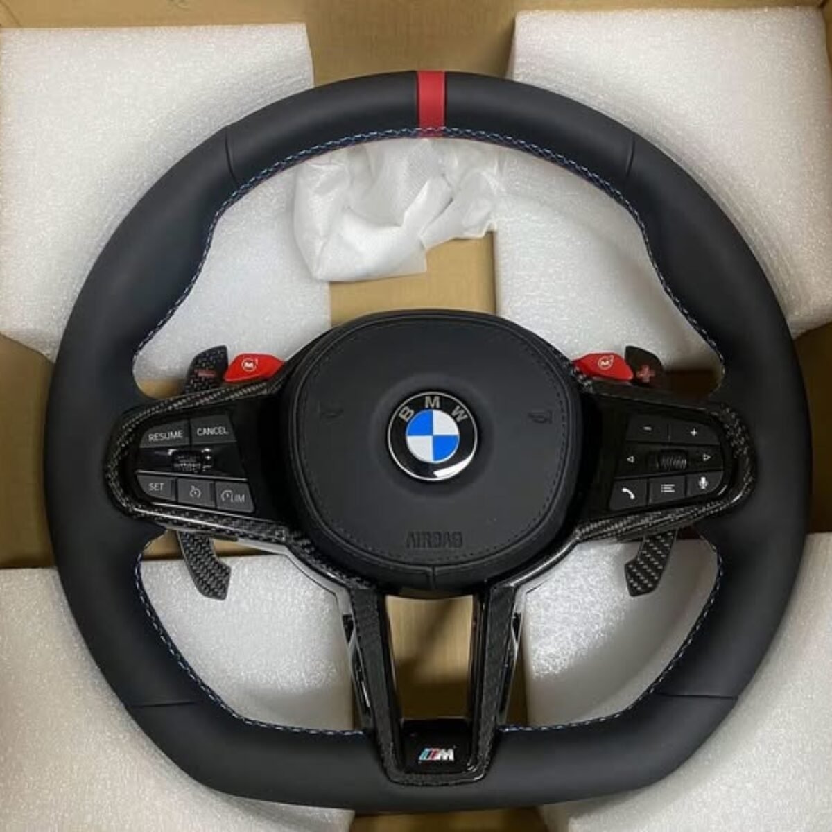 BMW M5 F90 G05 G06 G20 G30 G31 M3 G80 M4 G82 M340i M440i LCI Style Steering Wheel