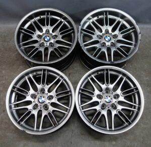BMW E39 M5 18" Staggered Style 65//M Double Spoke Wheel Set OEM  NLA