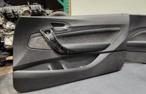 OEM BMW F87 M2 Competition Black M Sport Leather Interior Seats Door Panel Set