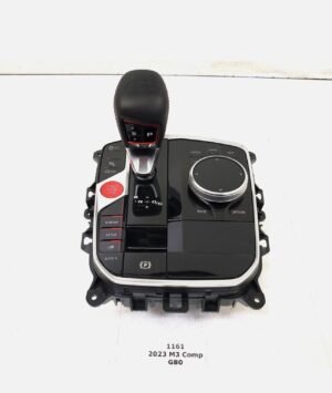 21-24 OEM BMW G80 G82 M3 M4 Gear Selector Panel iDrive Controller Shifter Knob