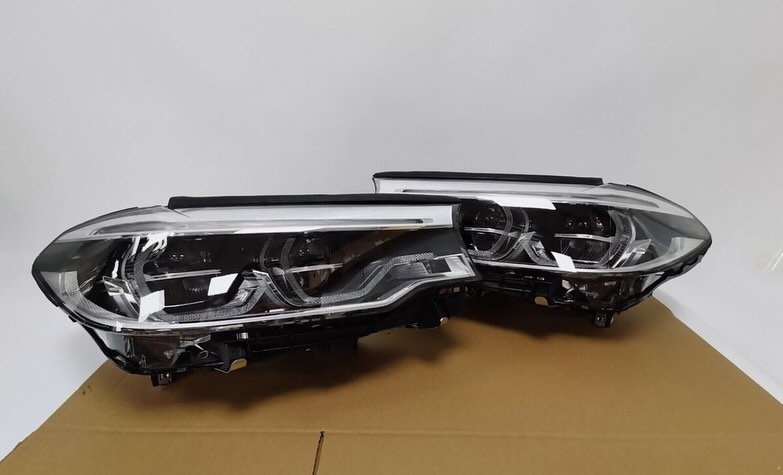 17-20 BMW 5-Series Full Led Adaptive Headlight Left & Right Sides - Image 6