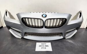 OEM BMW F06 F13 M6 Front Bumper Cover Panel Assembly PDC Silver A26