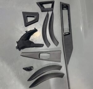 Alcantara Real Carbon Fiber Trim Set LHD For BMW F30 F51 F32 F36 M3 F80