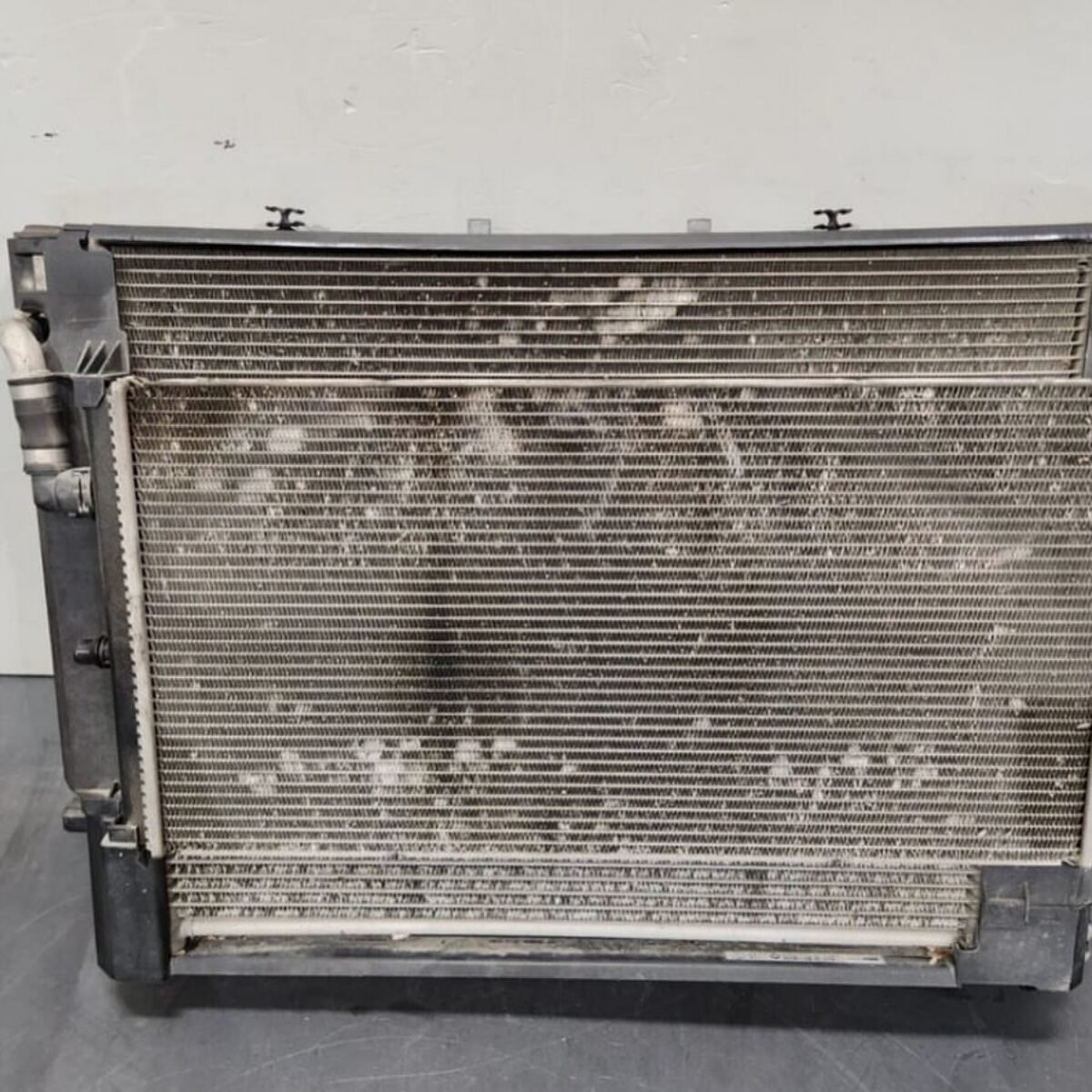 OEM BMW F80 F82 F83 M3 M4 S55 coolant radiator AC condenser w/fan set