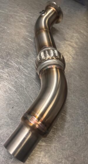 3" DPF Delete Downpipe BMW E Series 330D M57N2