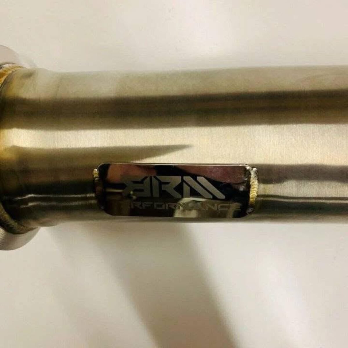 330/335d DPF delete Stainless Steel Downpipe