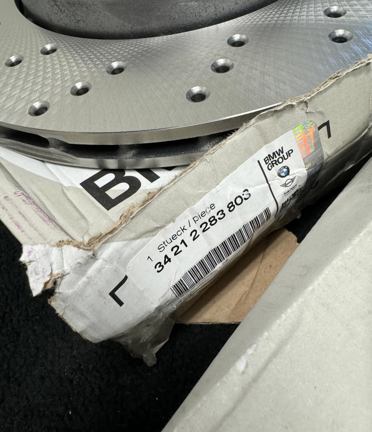 BMW Rear Rotors Pads / Sensor : E90 E92 E93 M3 - Image 9