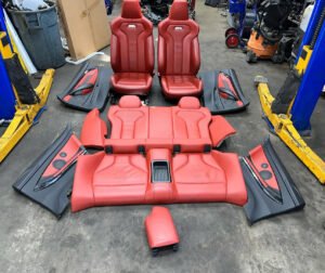 BMW F82 M4 15-20 Sakhir Orange Interior Powered Heated