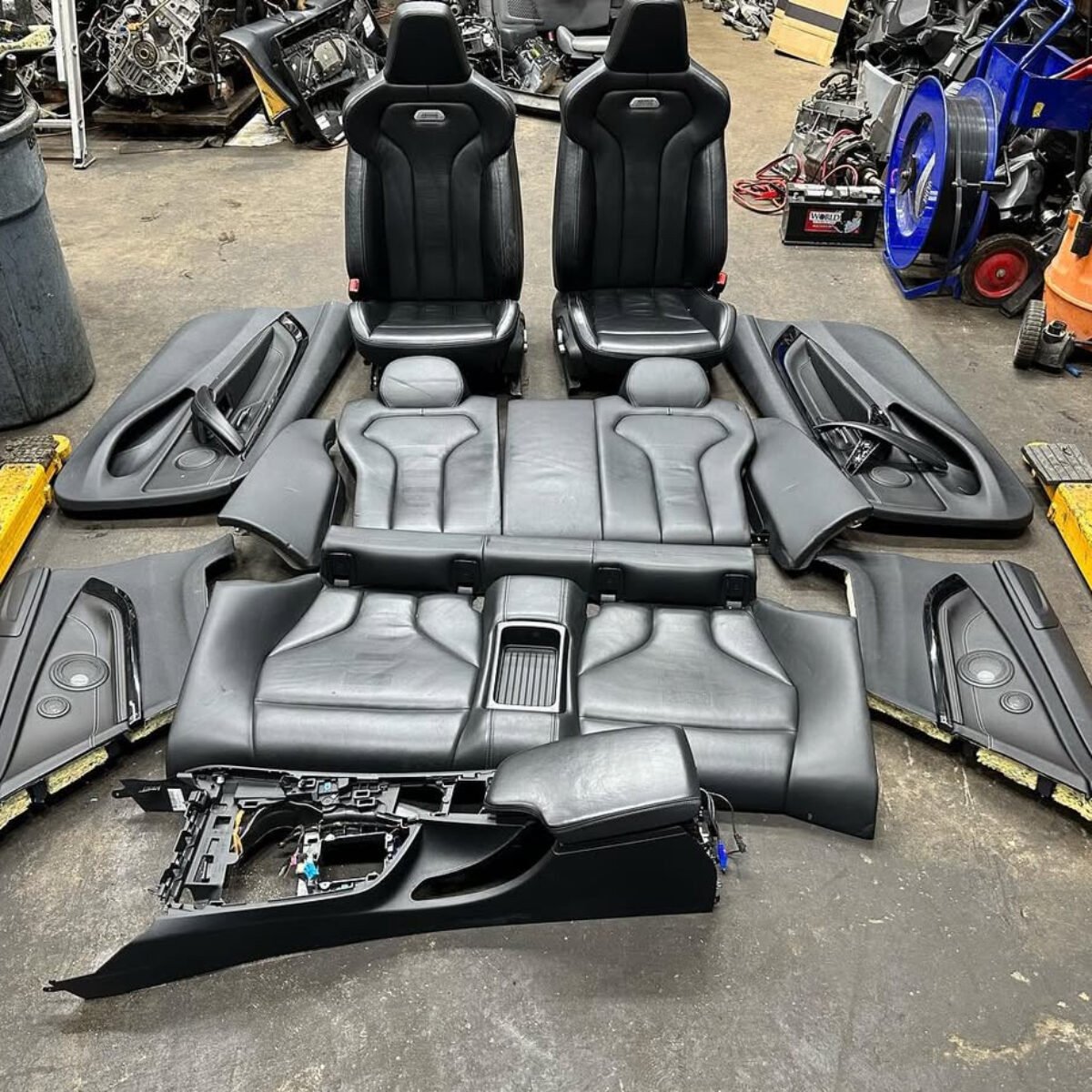 BMW F82 M4 15-18 Coupe Black Interior Powered Heated