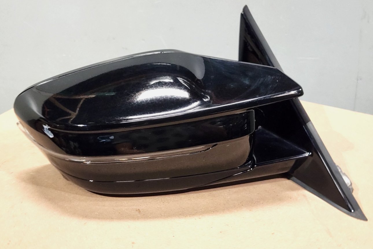 OEM BMW G80 M3 Passenger Side Heated Mirror Assembly Black w/ Camera