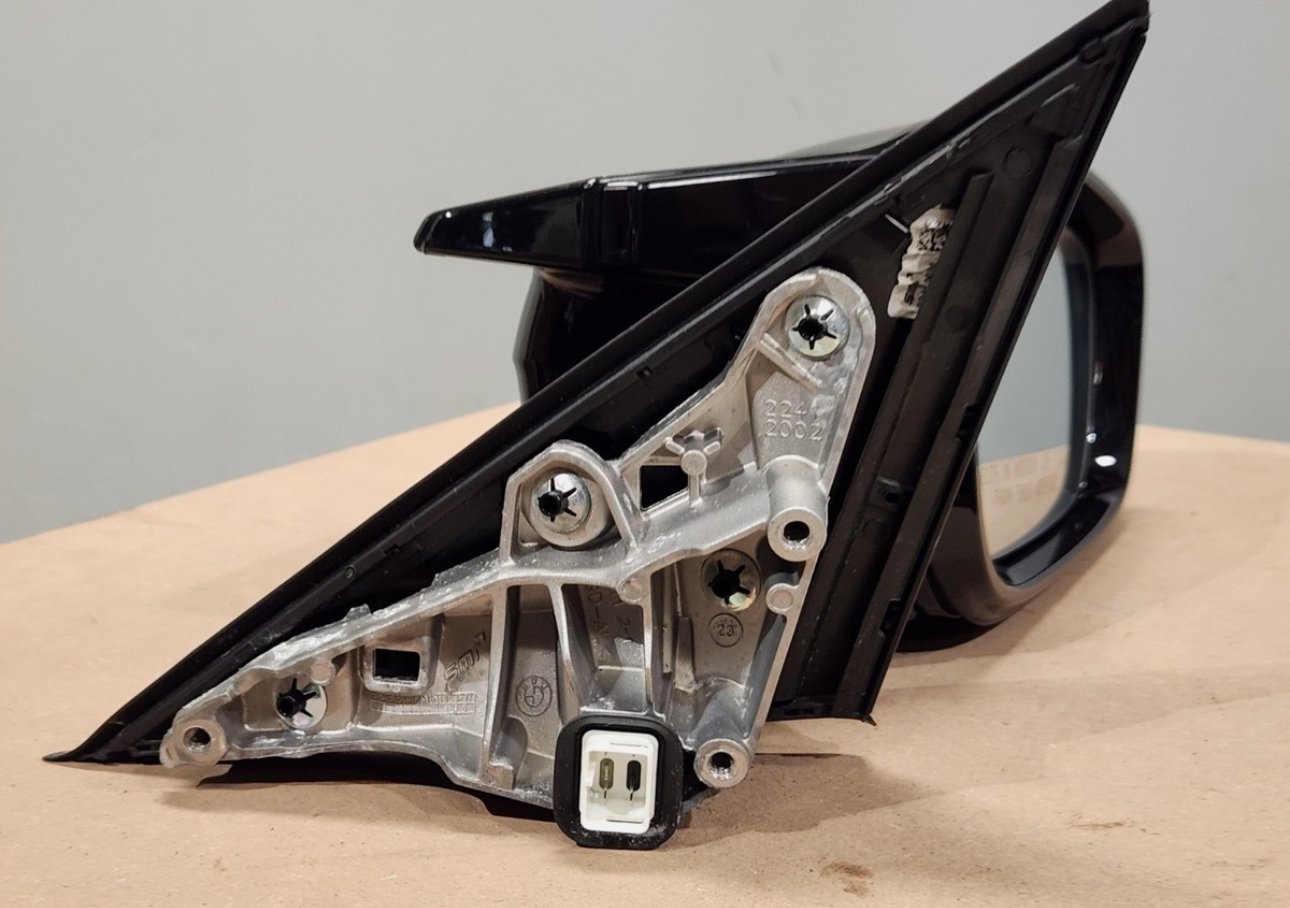 OEM BMW G80 M3 Passenger Side Heated Mirror Assembly Black w/ Camera - Image 8