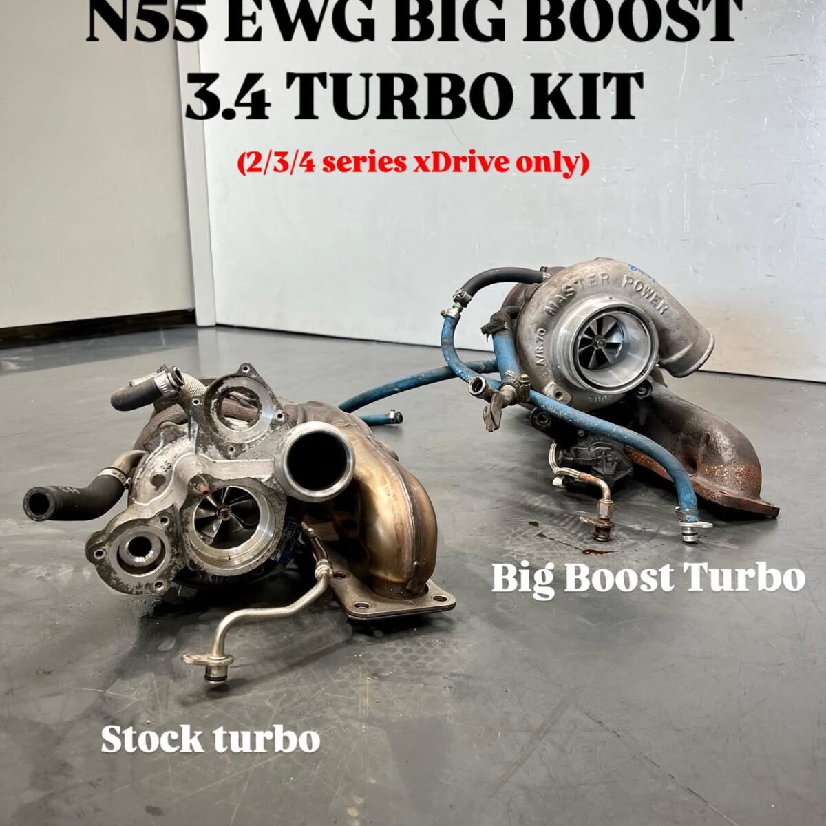 Big Boost 3.4 Kit Available for N55