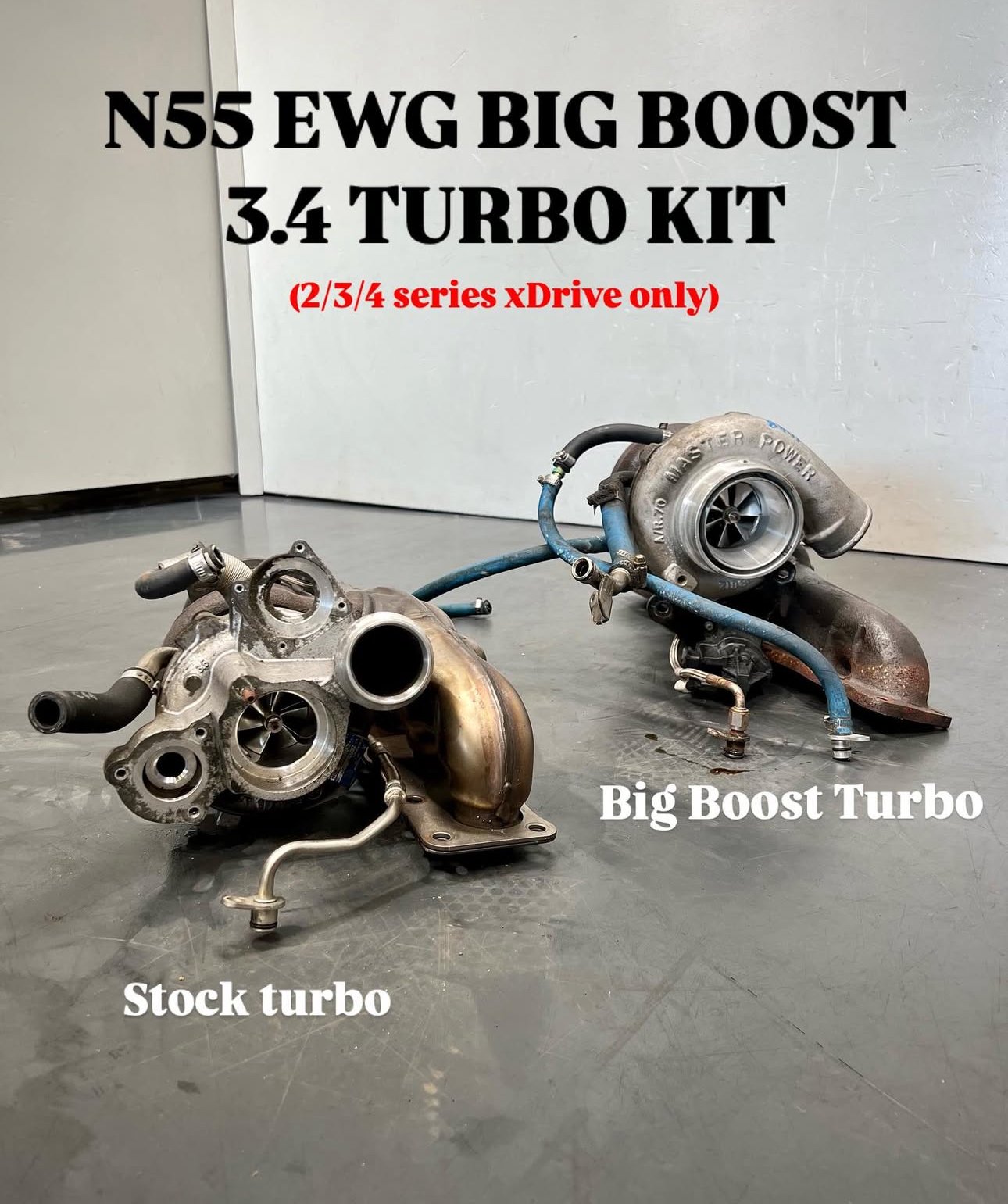 Big Boost 3.4 Kit Available for N55