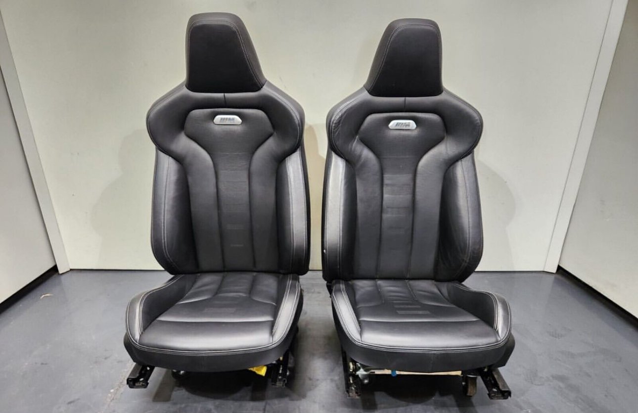 BMW M4 front seats