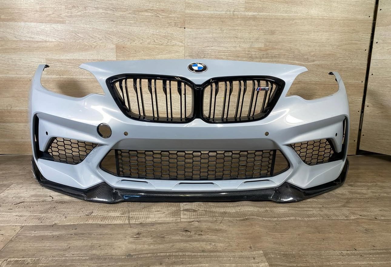 M2 Competition Front Bumper Assembly Hockenheim Silver