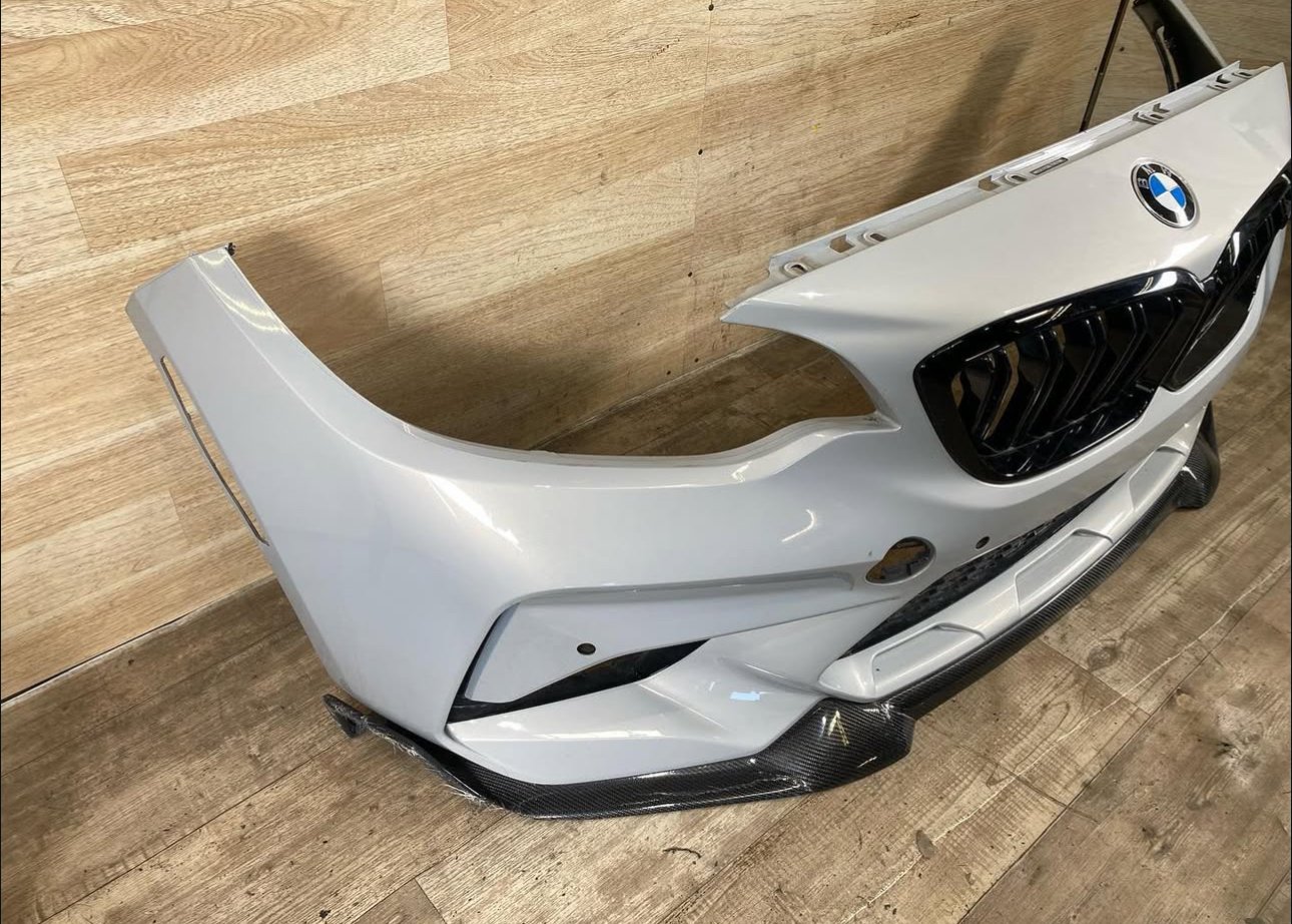 M2 Competition Front Bumper Assembly Hockenheim Silver - Image 3