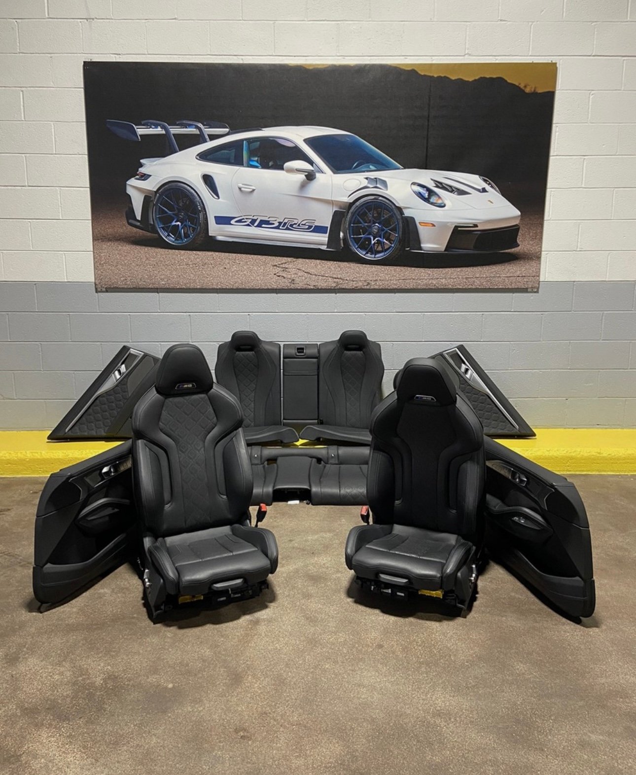 2020-2024 BMW M8 F93 Interior Set Front & Rear Seat Door Card 18k Mile OEM - Image 2