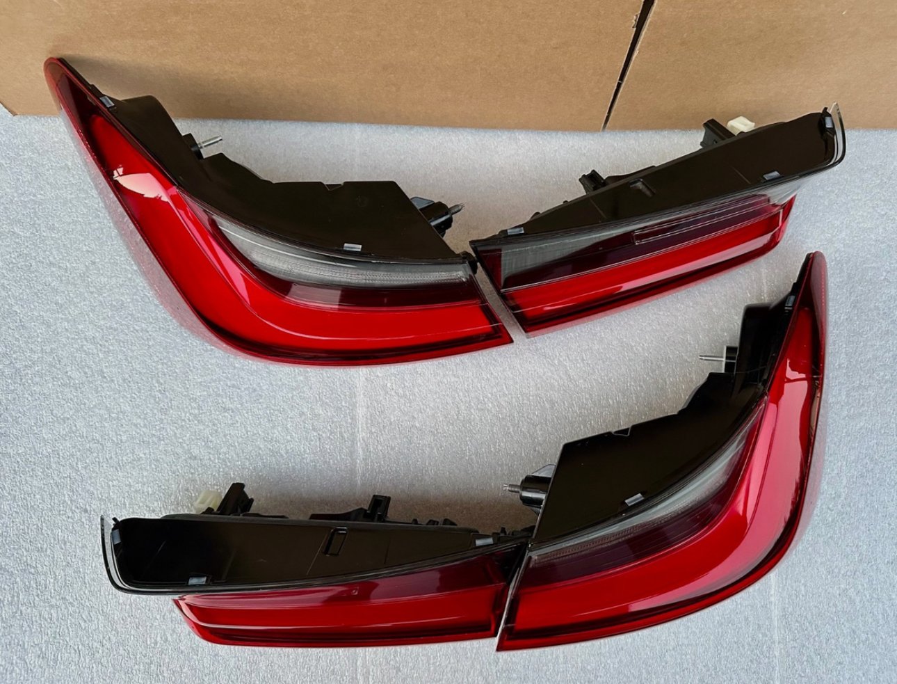 BMW 3 G20 M3 G80 sedan set REAR TAIL LIGHT LEFT + RIGHT SIDE ECE Original - Image 5