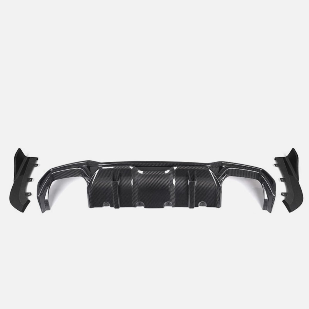 BMW 4 Series G22 G23 carbon rear diffuser black