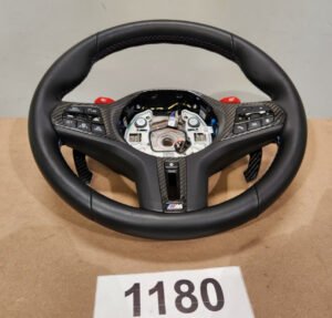 OEM BMW G80 G82 M3 M4 Leather Heated Steering Wheel M SPORT Carbon Trim*