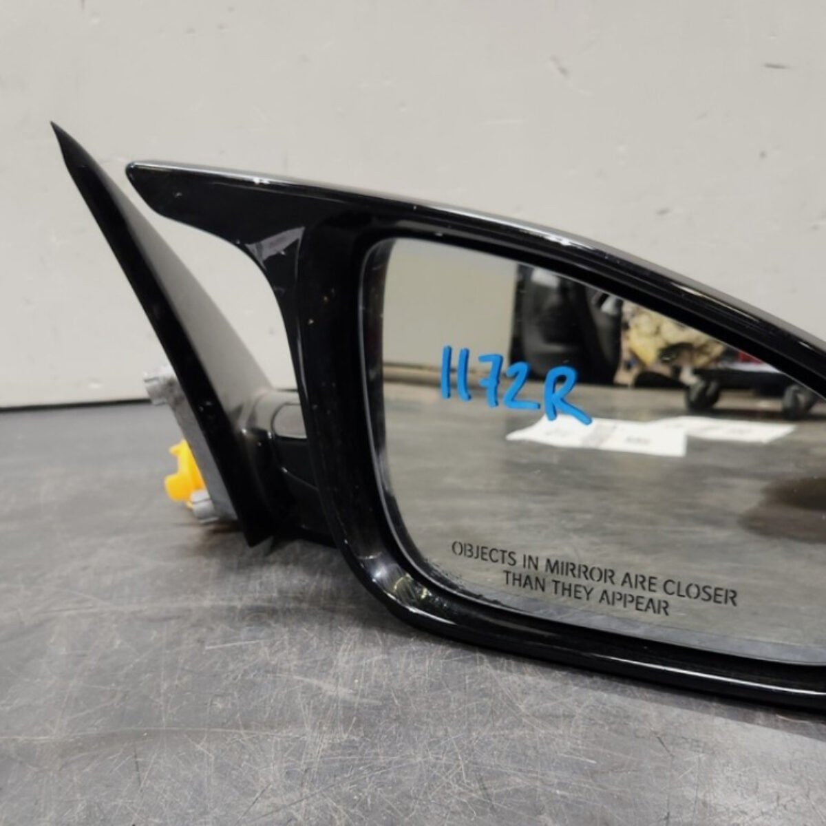 OEM BMW F80 M3 Right Passenger Side Mirror Heated Auto Dip Black