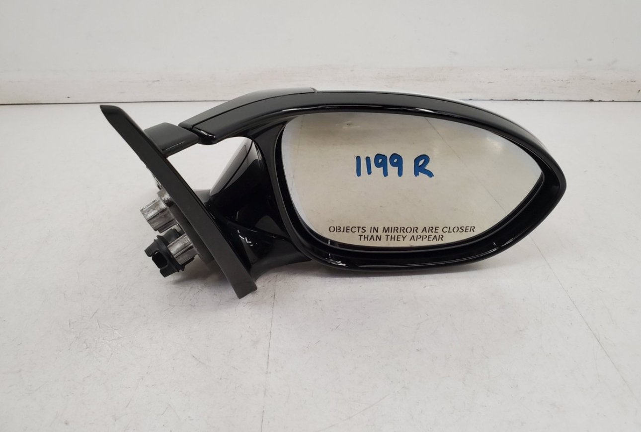 08-13 OEM BMW E92 E93 M3 Passenger Side Heated Folding Mirror Assembly White - Image 7