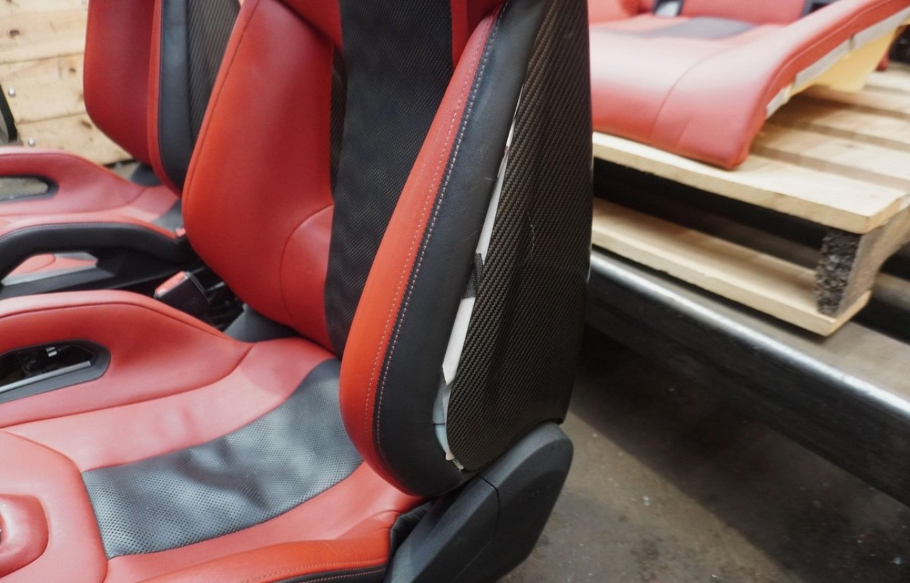 Front Driver Passenger Carbon Fiber Bucket Seats & Rear Bmw M4 G82 21-24 - Image 15