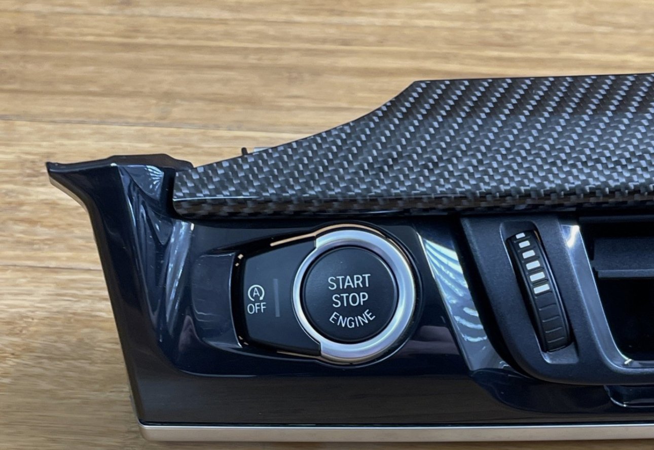 OEM 2014-2018 BMW X6M X5M F85 F86 DOOR Dash Carbon Fiber Trim SET - Image 3
