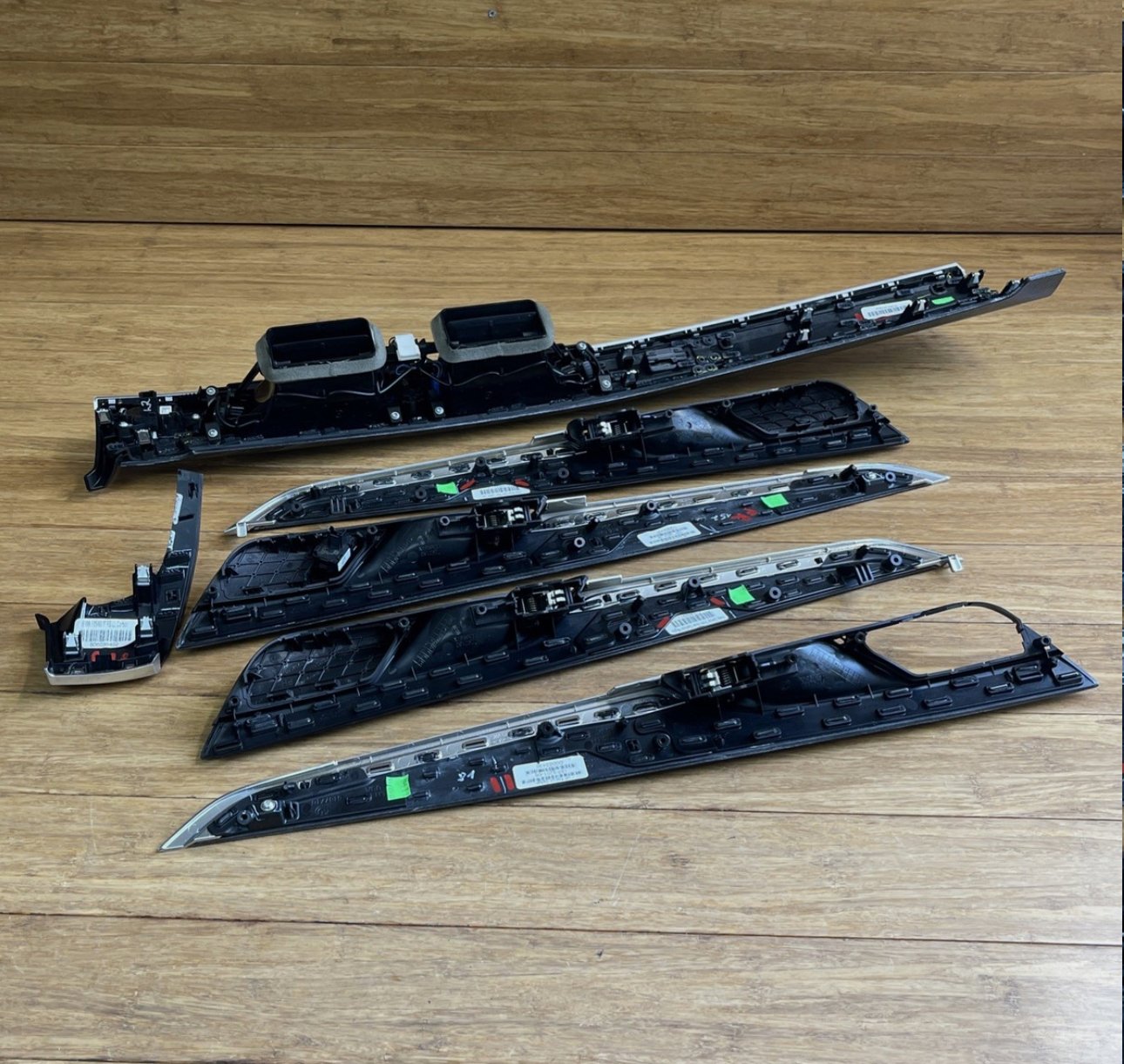 OEM 2014-2018 BMW X6M X5M F85 F86 DOOR Dash Carbon Fiber Trim SET - Image 6