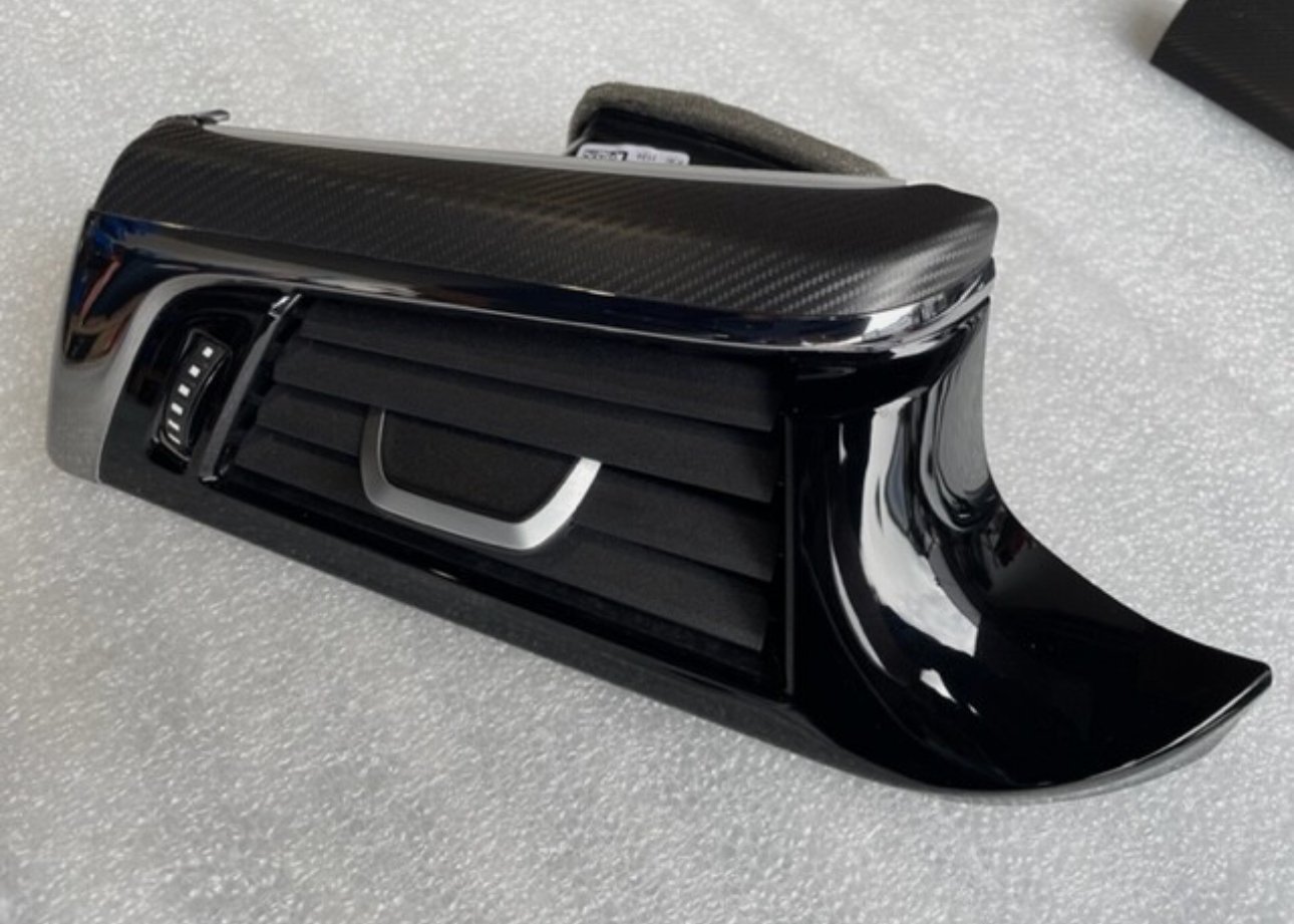 BMW F90 M5 G30 OEM INTERIOR CARBON FIBER TRIM CONSOLE DASH 5 PCS - Image 3