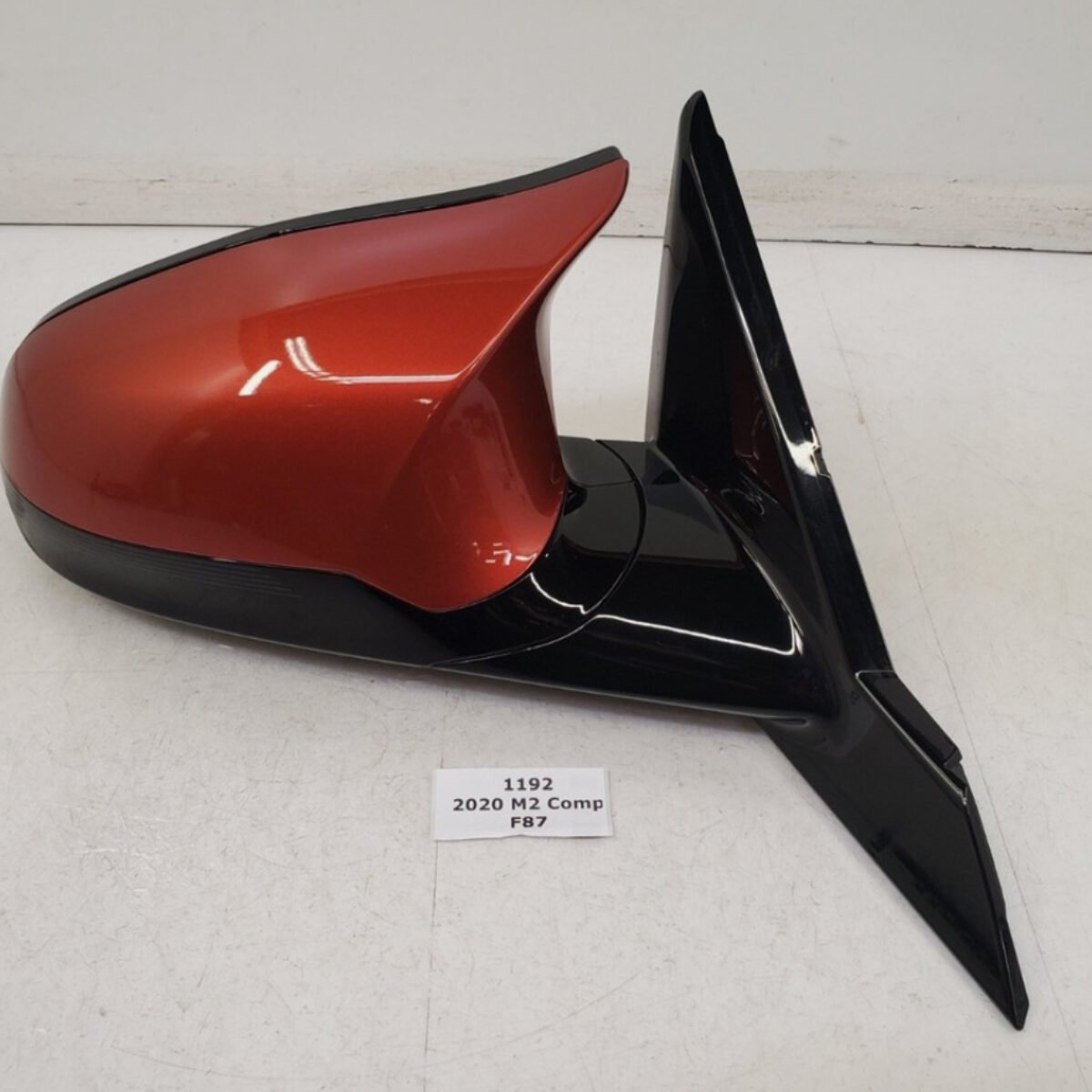 20 OEM BMW F87 M2 Passenger Side Mirror Assembly Heated Auto Dim Orange C1X