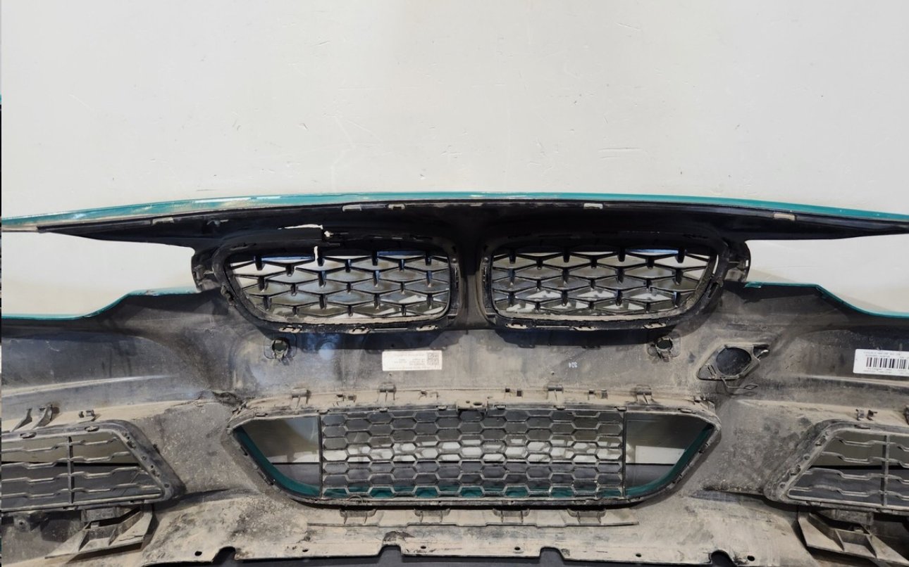 OEM BMW F30 F31 Front Bumper Cover M SPORT COMPLETE PDC w/Grille - Image 7