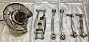 F80 F82 F87 BMW M2 M3 M4 Driver Rear Knee Spindle Hub w Control Arms