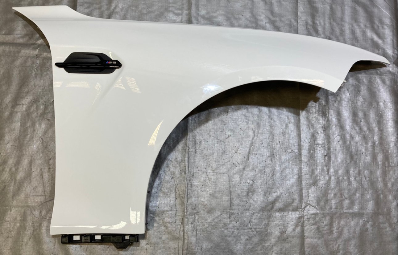 F87 BMW M2 Passenger Side FenderAlpine White