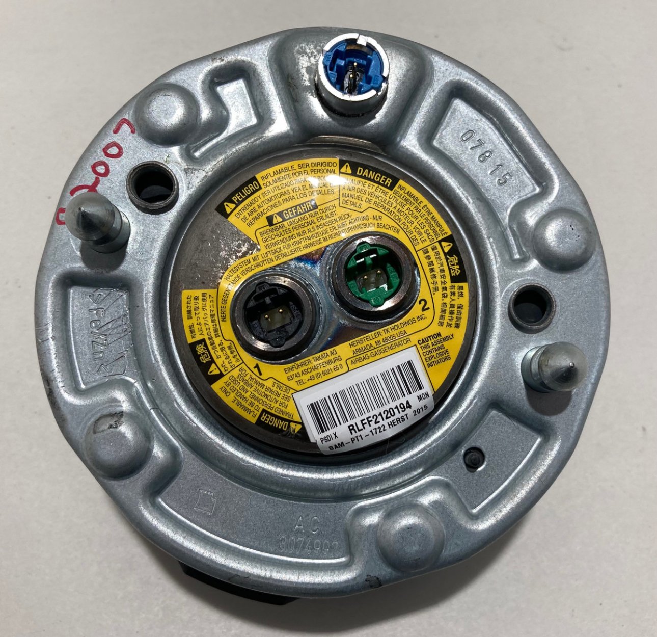 BMW F22 2 Series 3 Stage M Sport Driver Steering Wheel Airbag - Image 5