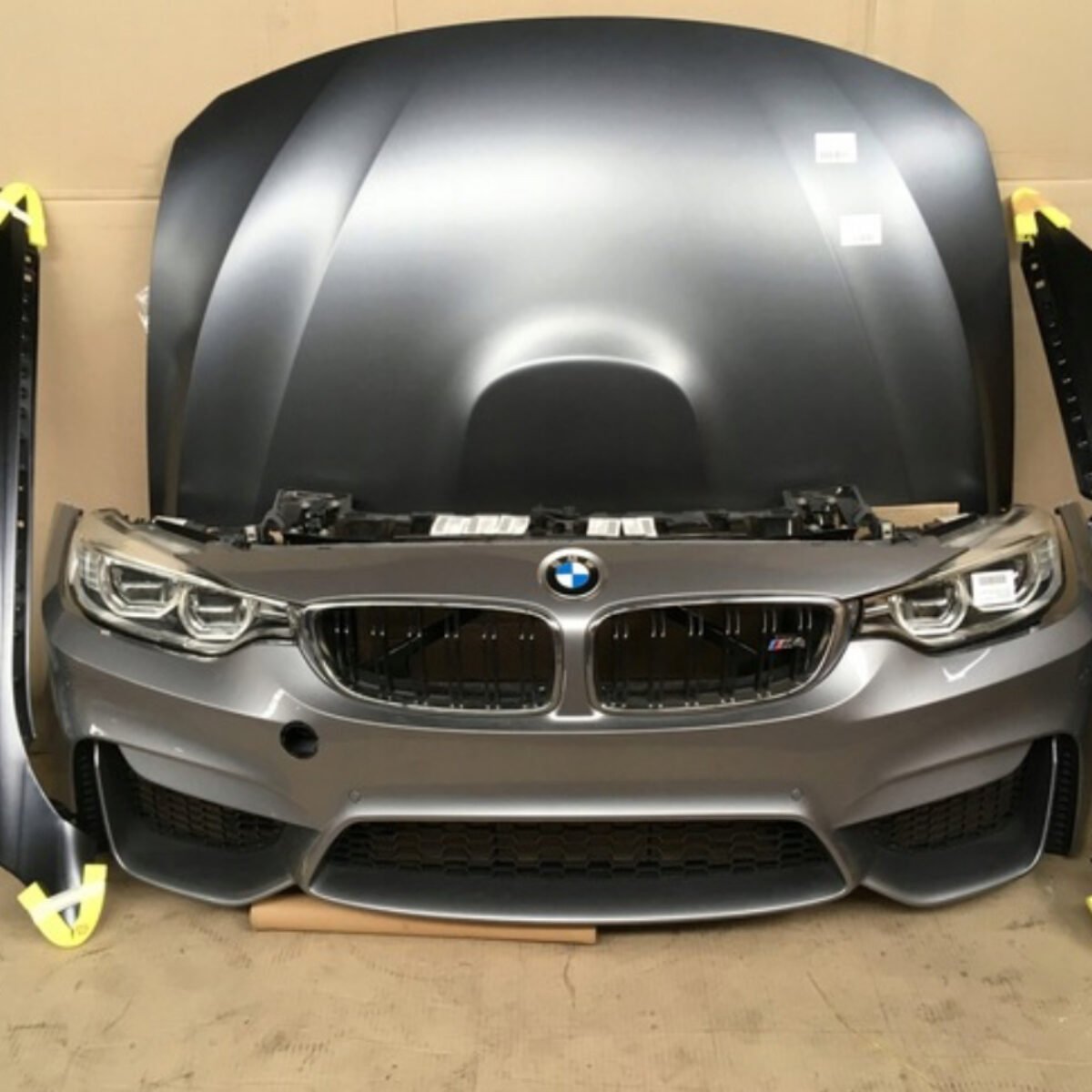 Bmw m4 f82 f83 new fender hood bumper front doors trunk belt bar light