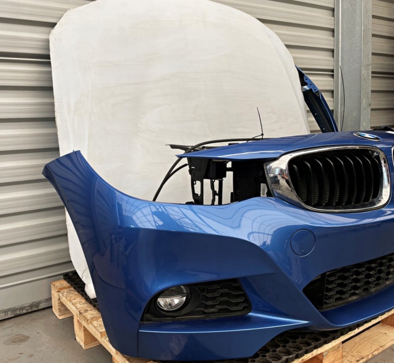 Bmw 3 gt f34 lci front hood foil factory bumper belt radiators b45 - Image 2