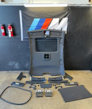 BMW E90 328i 335i Sedan Complete Black Headliner Set