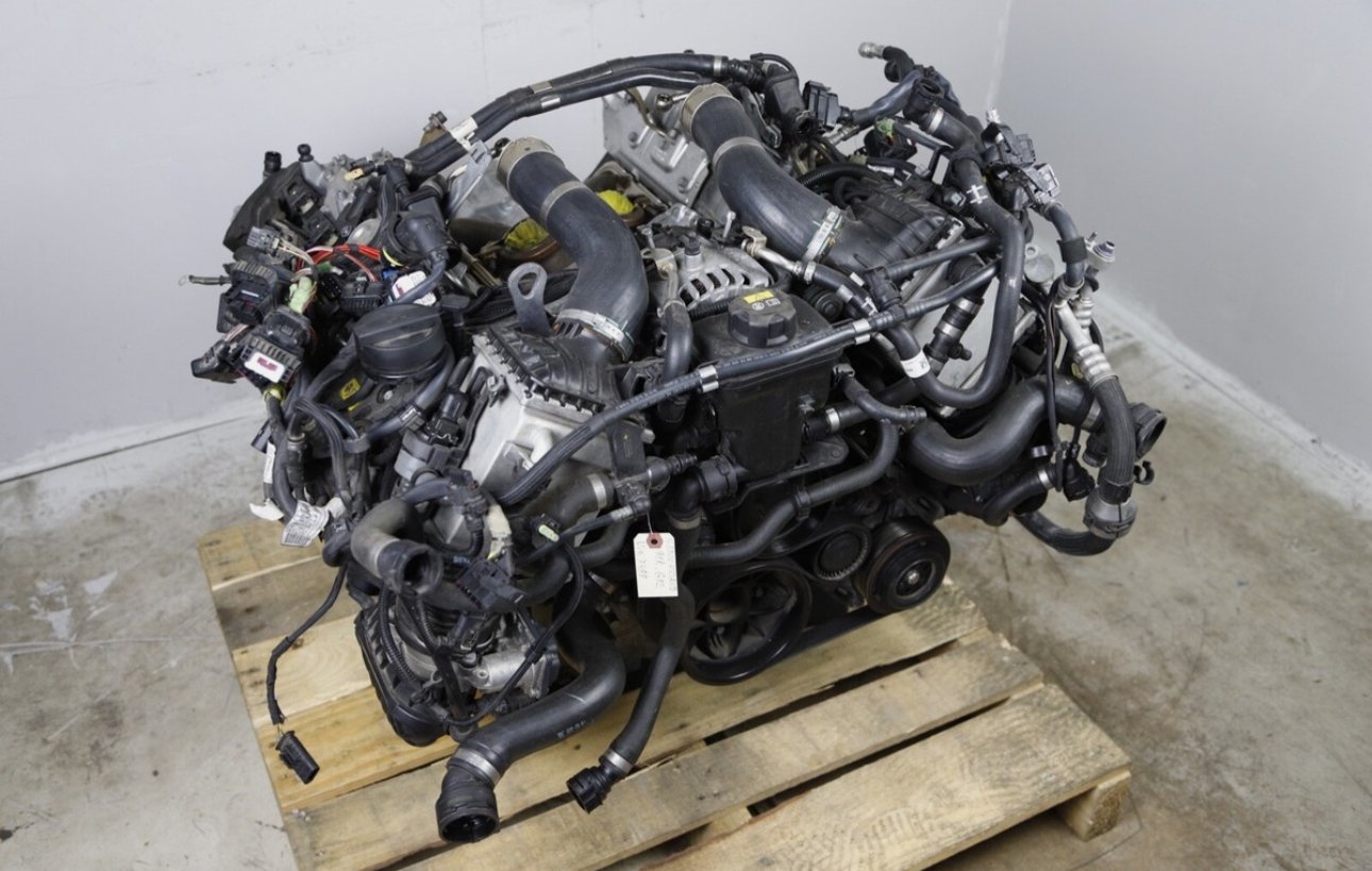 2016-2019 BMW 750I G11 G12 4.4L AWD ENGINE MOTOR ASSEMBLY 91K W/O TURBO