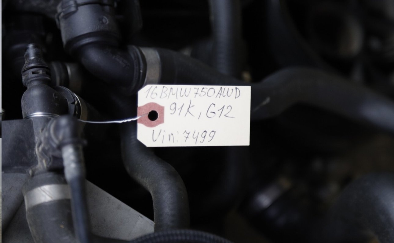 2016-2019 BMW 750I G11 G12 4.4L AWD ENGINE MOTOR ASSEMBLY 91K W/O TURBO - Image 8