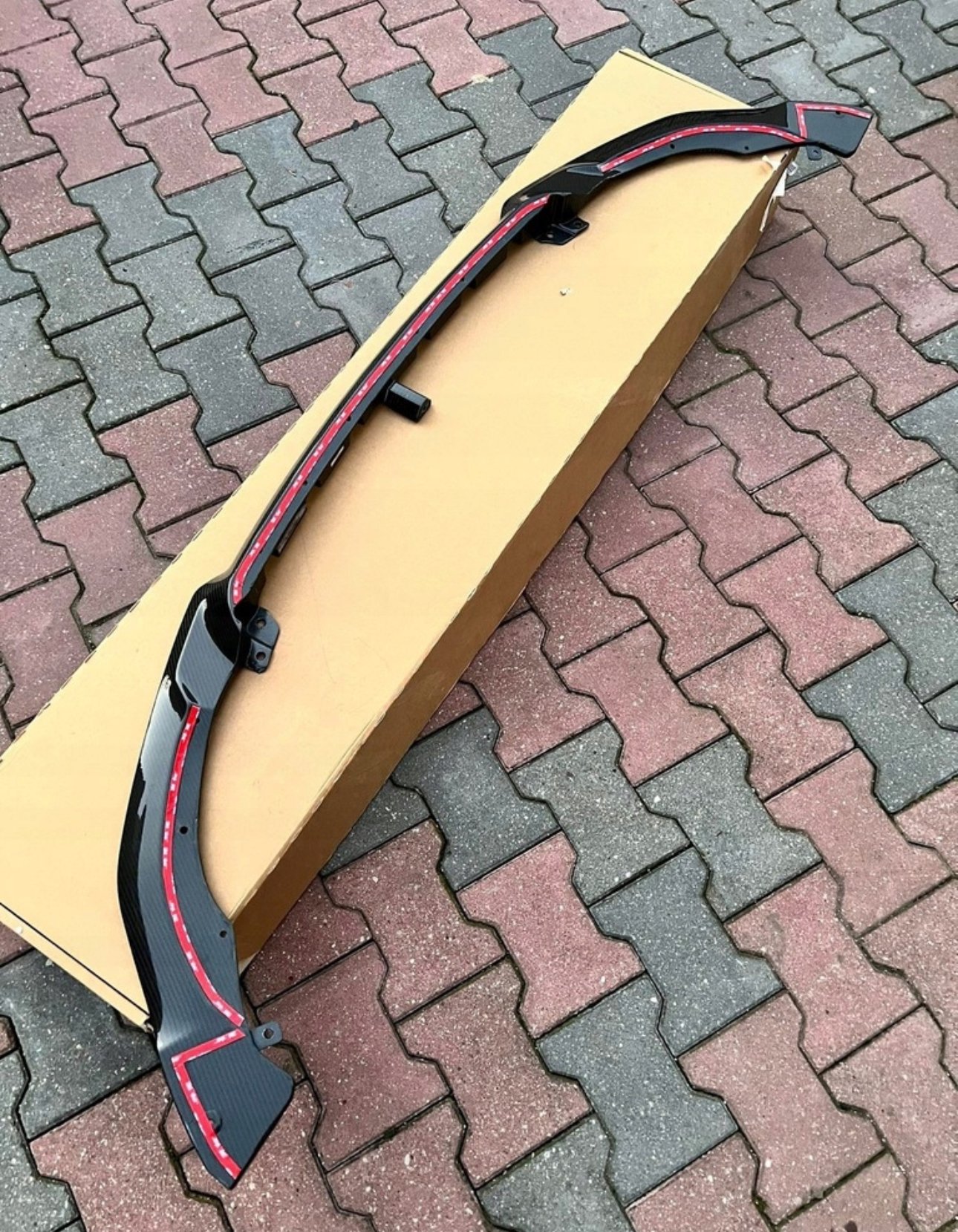 OE BMW M4 CS M3 CS F82 F80 PERFORMANCE SPLITTER CARBON - Image 3