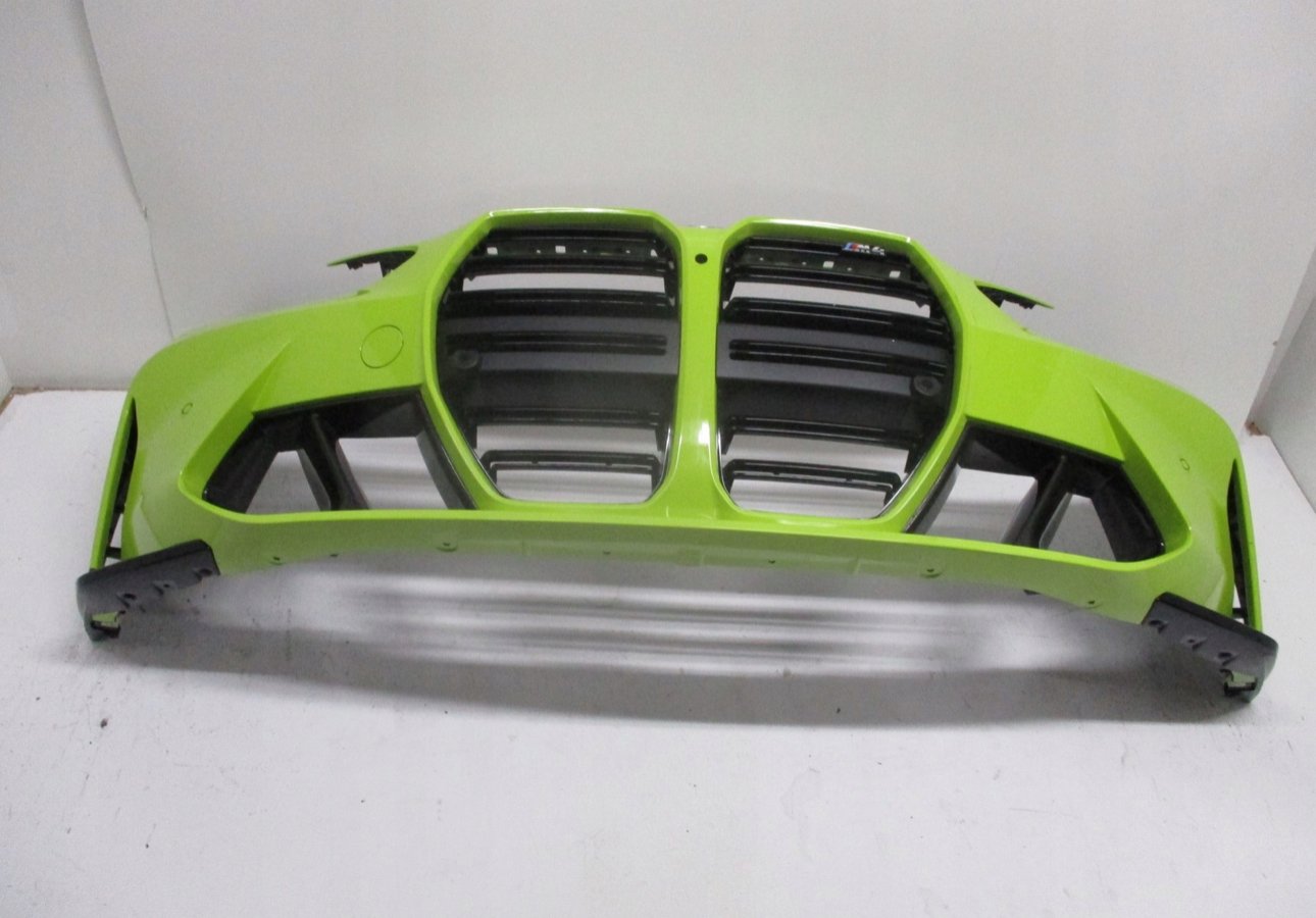 FRONT BUMPER BMW M4 G80 USA 23R 6PDC CARBON UNDER CAMERA FRONT - Image 2