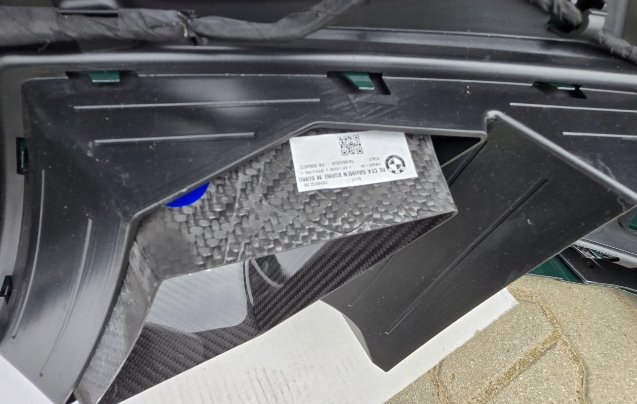 BUMPER FRONT M POWER BMW M4 G82 G83 M3 G80 G8T CS CARBON - Image 7