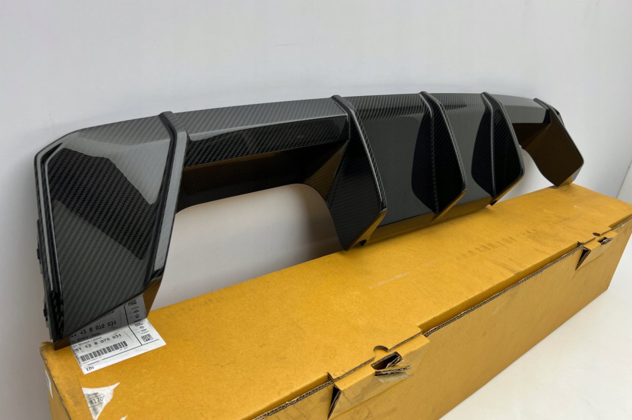 BMW M3 G80 M4 G82 G83 DIFFUSER SPOILER BUMPER BACK CARBON NEW OEM - Image 3