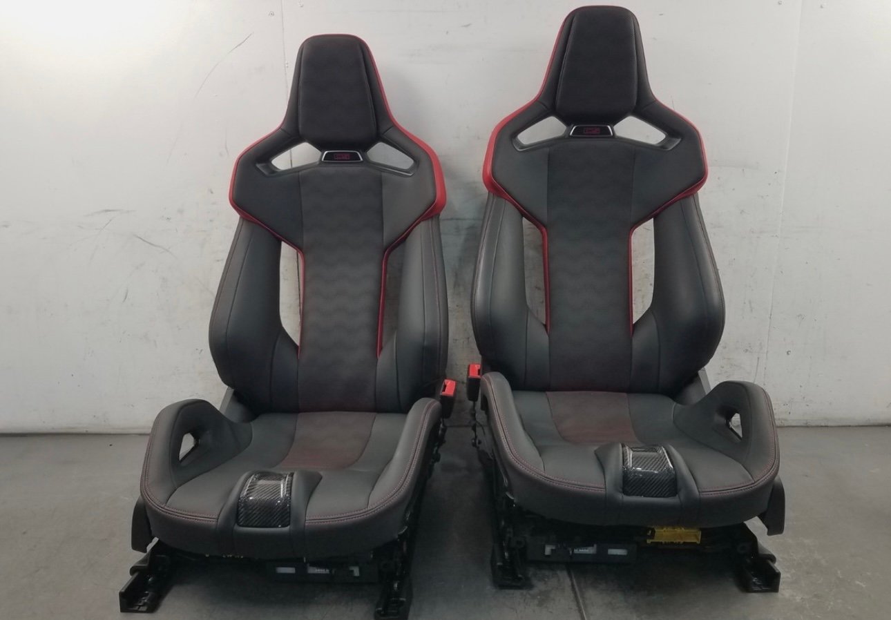 2024 BMW M3 CS xDrive BMW G80 OEM Carbon Bucket Seat Set #7239 Z13