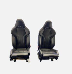 2021-2024 BMW M4 G82 M SPORT FRONT LEFT RIGHT HEATED BUCKET SEAT ASSEMBLY SET
