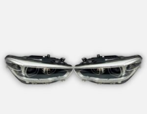 BMW 1 Series F20 LCI, F21 LCI LED Headlight PAIR USED GENUINE
