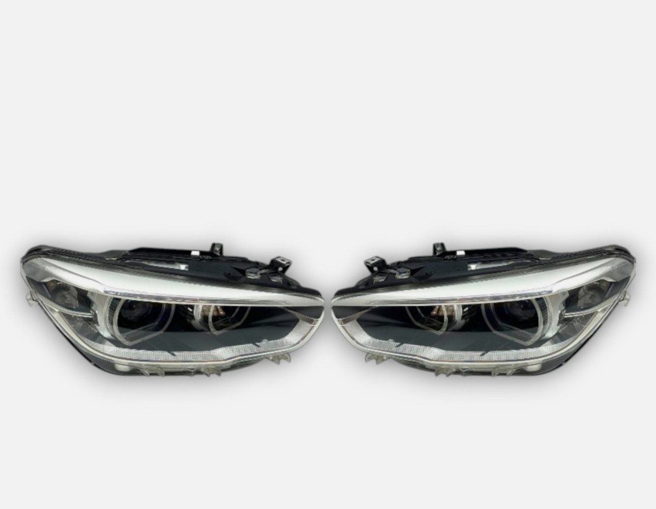 BMW 1 Series F20 LCI, F21 LCI LED Headlight PAIR USED GENUINE