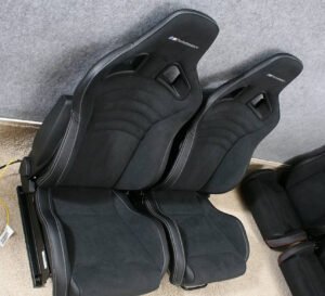BMW Performance Recaro seats customized to fit BMW M4 f82.