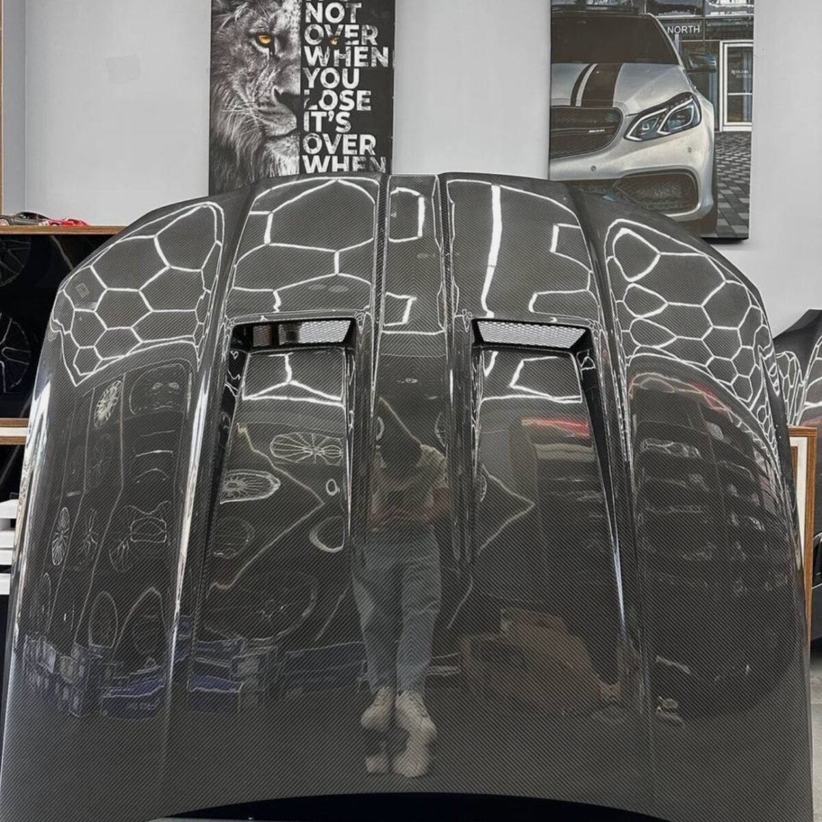 IN STOCK!!! 2020-2025 BMW G80-G82 M3-M4 NEW Real Carbon Fiber Engine Hood Bonnet